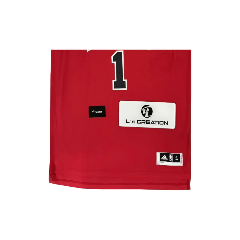 L's Creation Basketball Fan Supplies Authentic Signature Company Fanatics Certificate, Collection Highlights Red Unisex-2