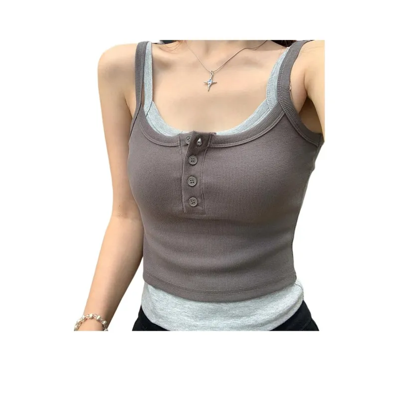 SUSANSAN Tank Tops Women's-15