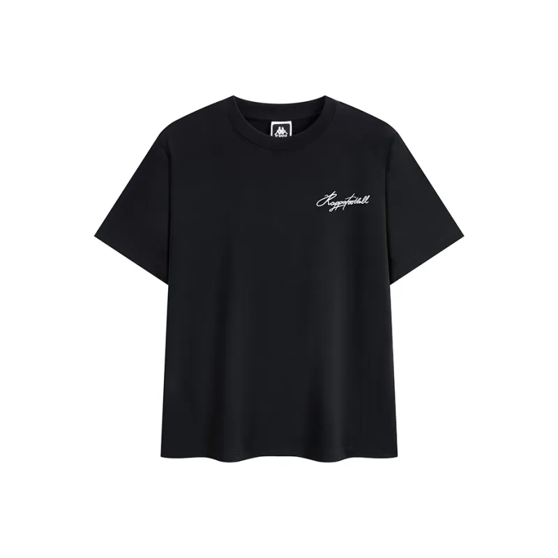 Kappa 1916 Series T Shirt Unisex Black-1
