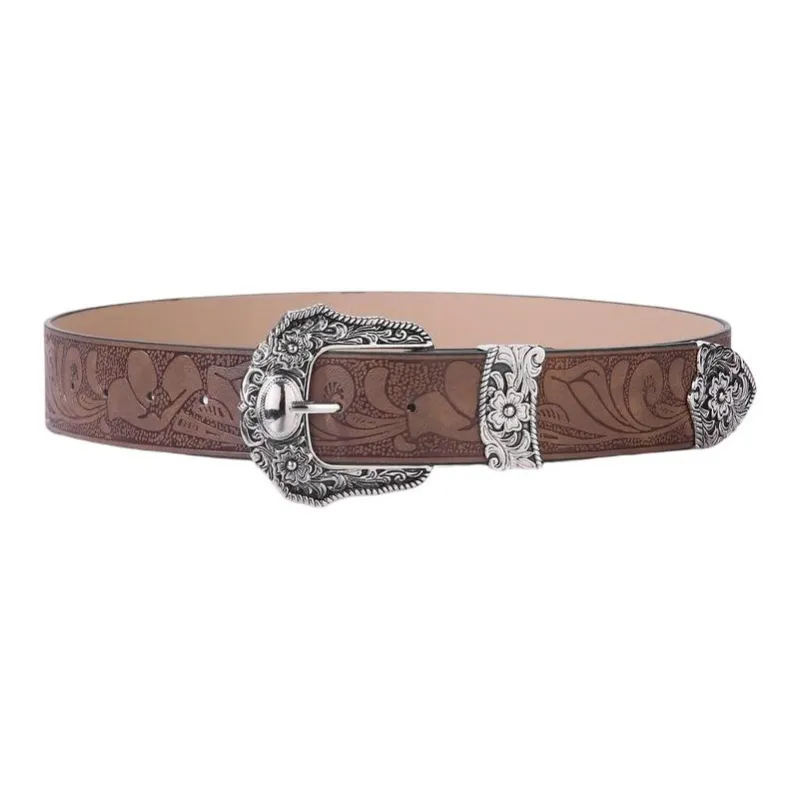 JEANSWEST PU Leather Belts Women's 3.8CM-0