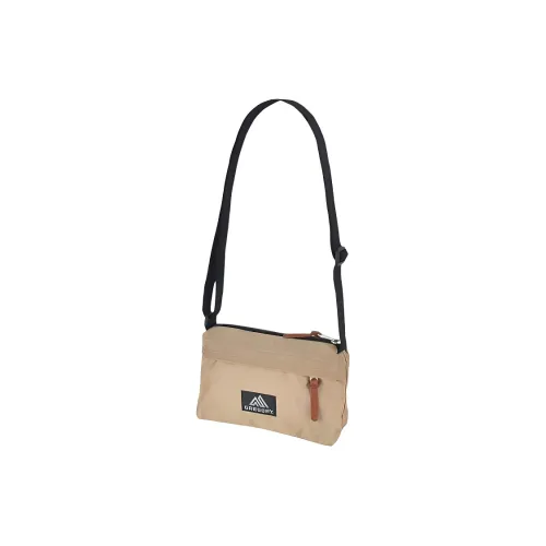 GREGORY Polyester Shoulder Bag Crossbody Bag Unisex Sand