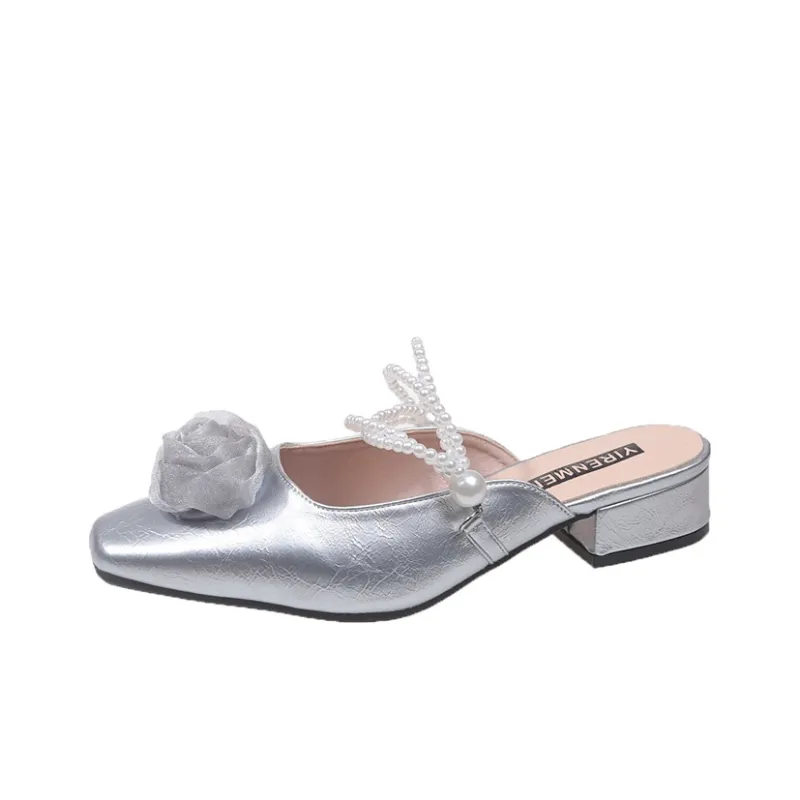 WUJI Slip Resistant Quiet Closed Toe Slippers Women's-10
