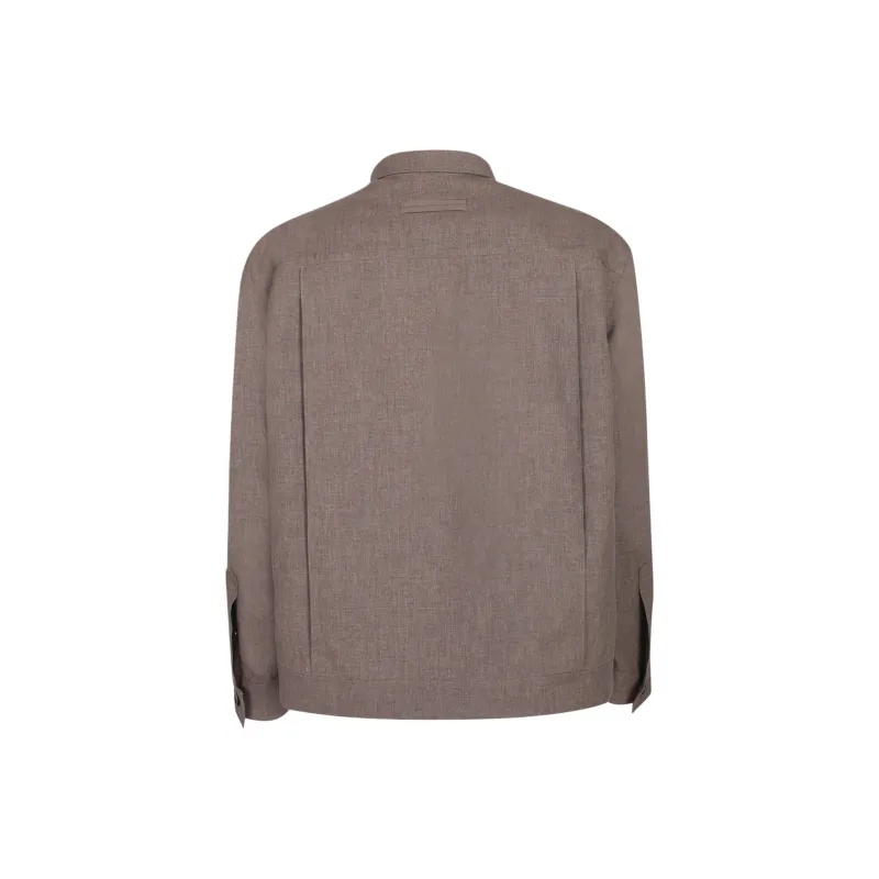 Zegna Jackets & Coats Men's Brown-1