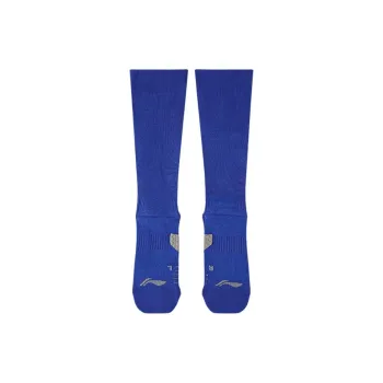 LiNing Knee High Socks Unisex 1 Pack Bright Royal Blue