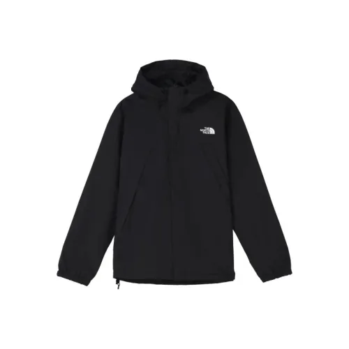 THE NORTH FACE Waterproof, Windproof, Breathable, And Abrasion Resistant Windbreaker Jacket Men's Black