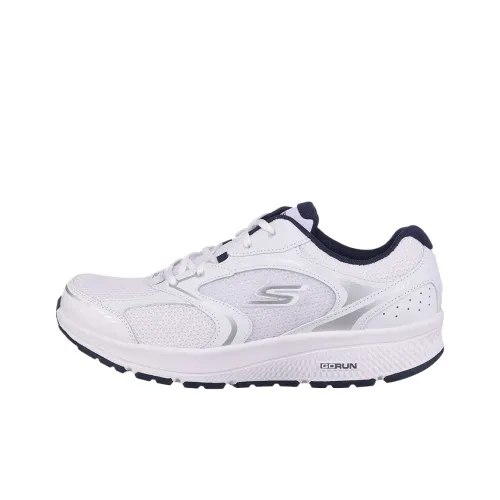 Skechers Go Run Consistent Low Top Training Shoes Men's White