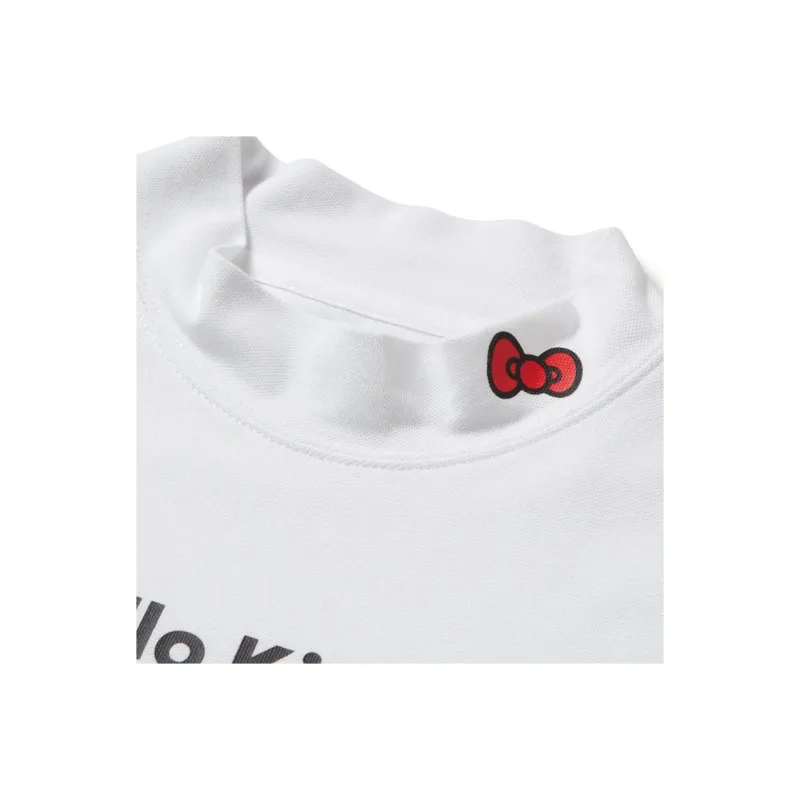 Hello Kitty X New Era T Shirts Women's White-4