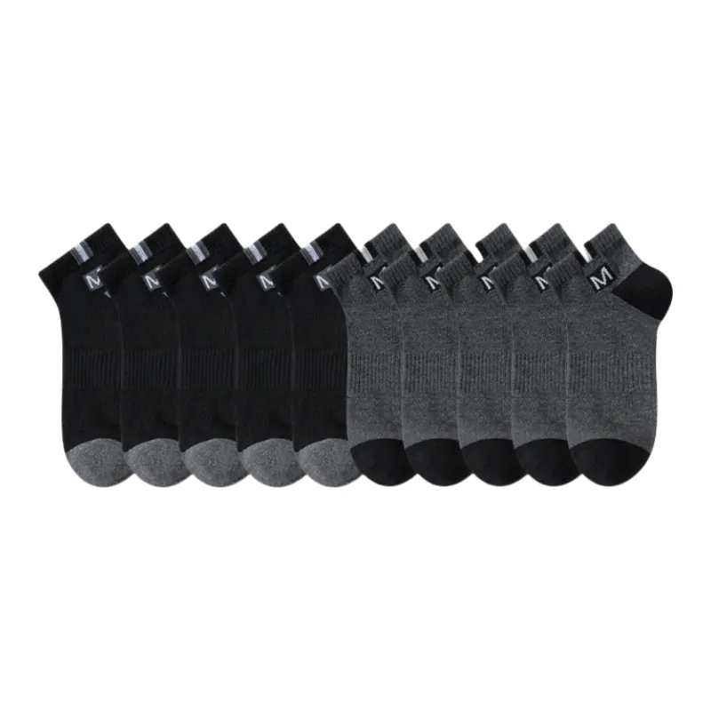 Lan Miao Ankle Socks Men's 10 Pack-2