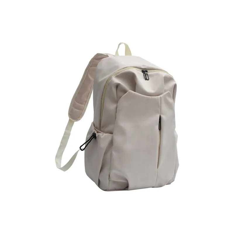 WICKBUEN Nylon Backpack Women's White/Gray/Black-0