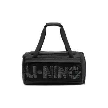 LiNing Fitness Series Polyester Travel Bag Unisex Black