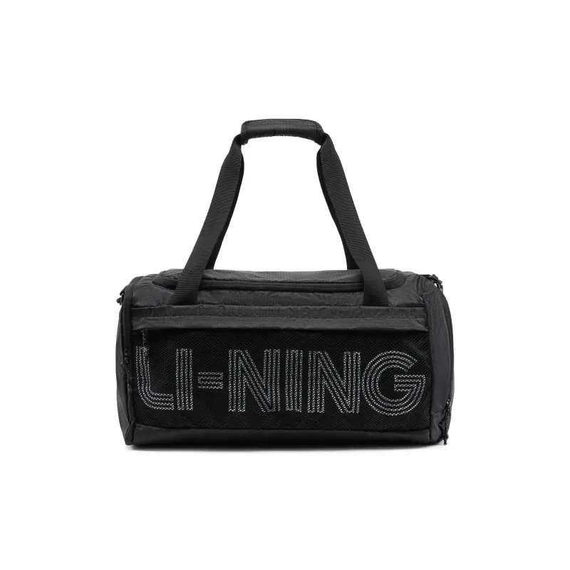 LiNing Fitness Series Polyester Travel Bag Unisex Black-0
