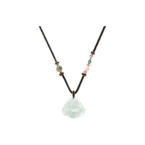 JUICY Air African Emerald Jade Necklaces Unisex