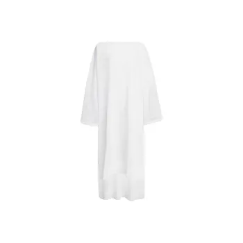 Alaia SS25 Long Sleeved Dress Women's White