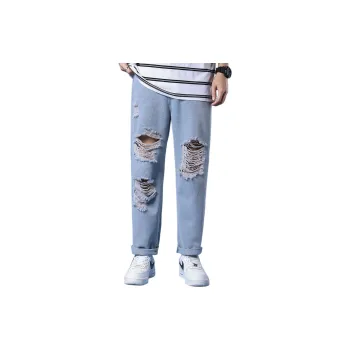 Tonlion Jeans Unisex Light Blue