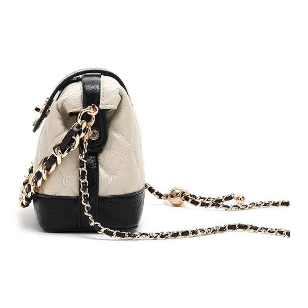 BETTINA VIVIAN PU Handbag Women's Cream Black-3