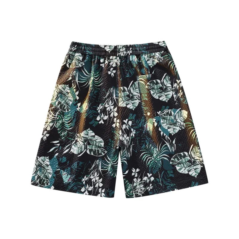 PASOK Casual Shorts Unisex PA013 Hawaii Green-1