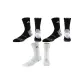 Black+Black+White Green (3 Pack)