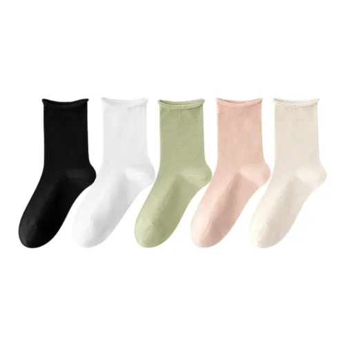 7 SEVFUN Mid Calf Socks Women's Combo Set