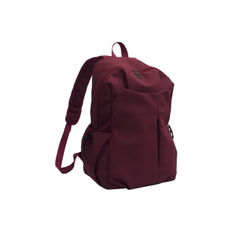 WICKBUEN Nylon Backpack Women's White/Gray/Black-12