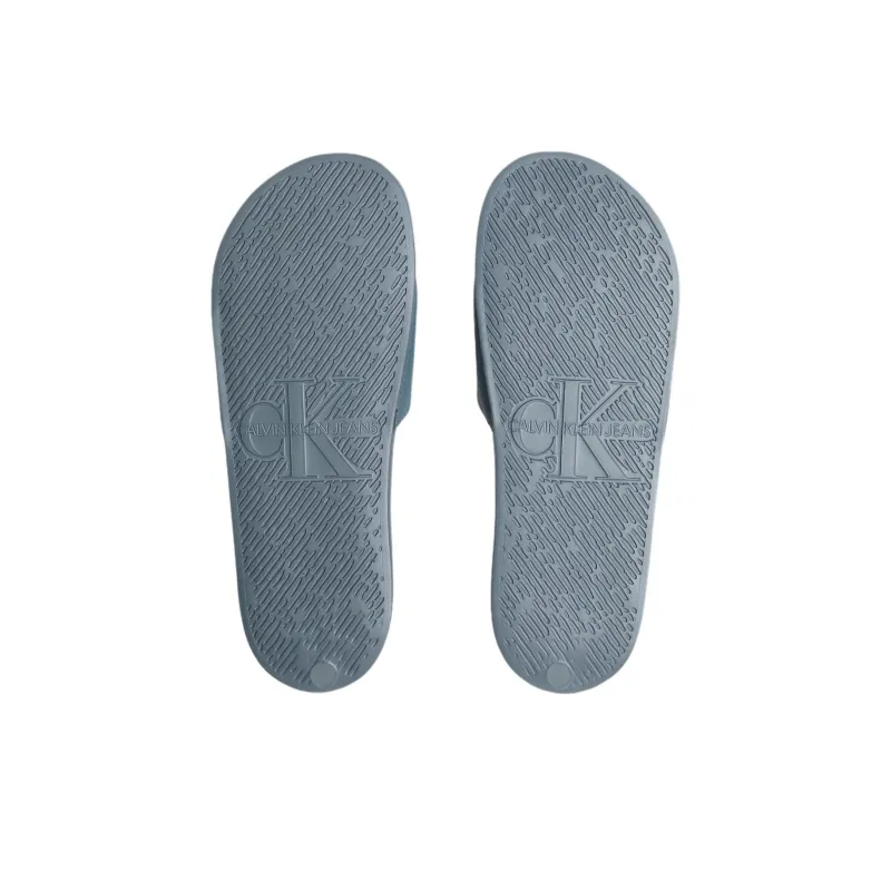 CKJ CALVIN KLEIN JEANS Slide Slippers Men's Blue-5