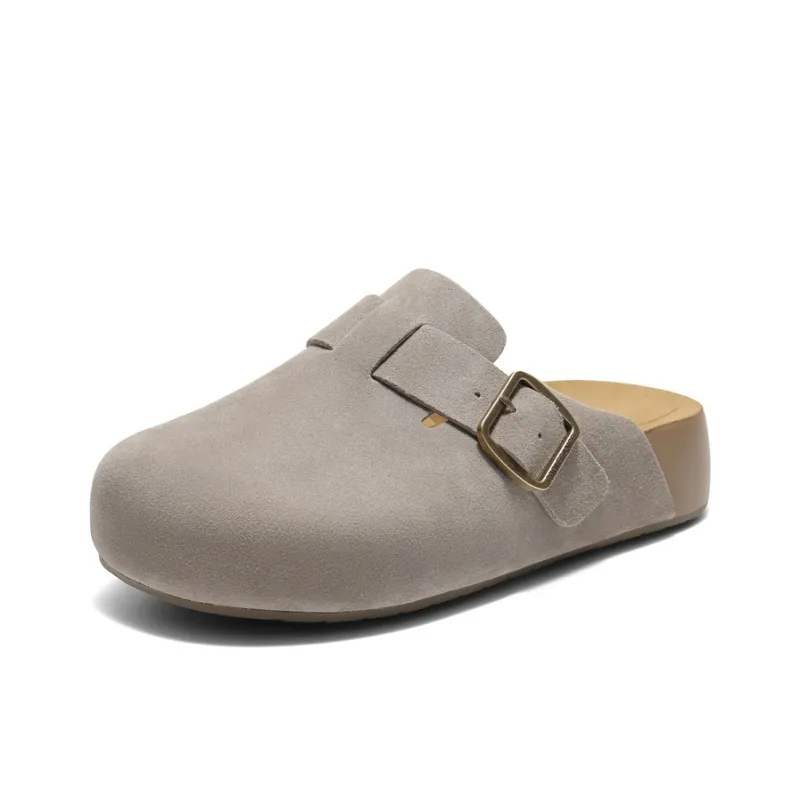 BELLE Rubber Sole Closed Toe Slippers Men's-9