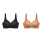 2 Pack (Khaki+Black)