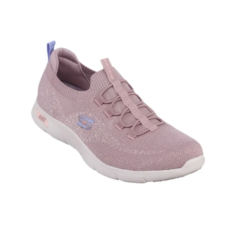 Skechers ARCH FIT REFINE Low Top Casual Shoes Women's Pink-2