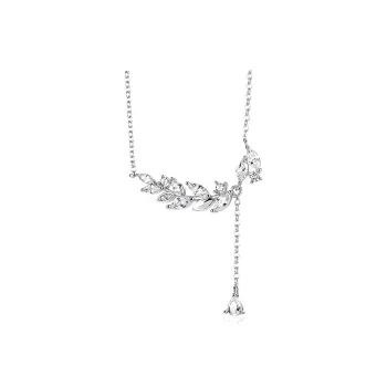 ALI THE FOX Zircon Necklaces Women's