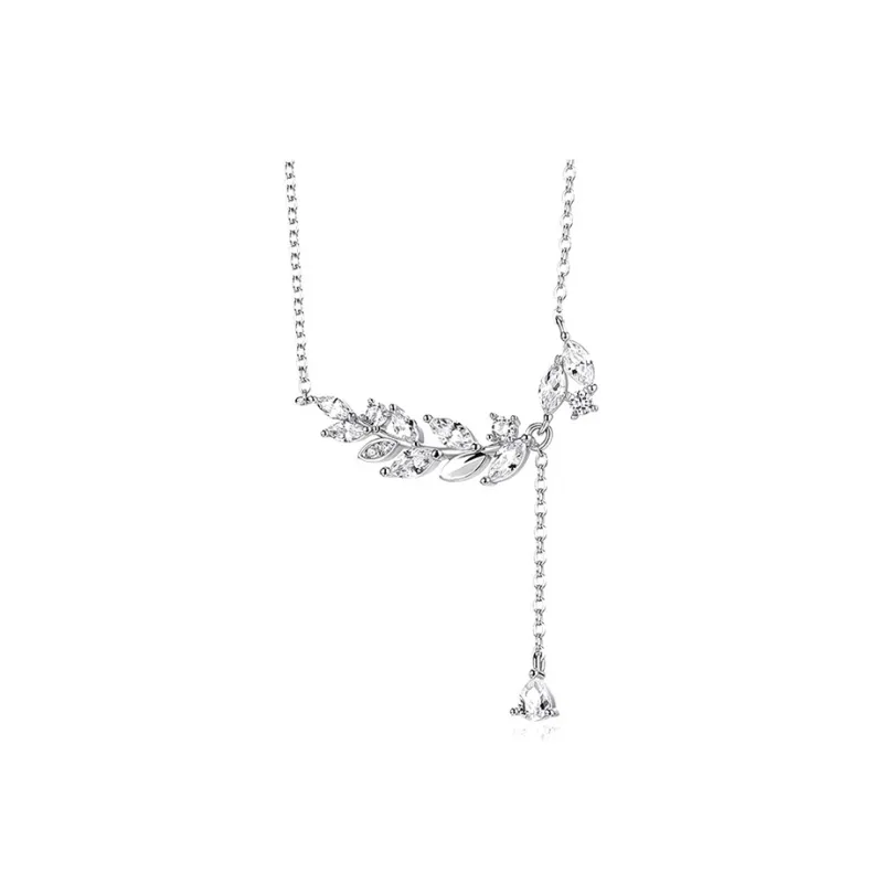 ALI THE FOX Zircon Necklaces Women's-0