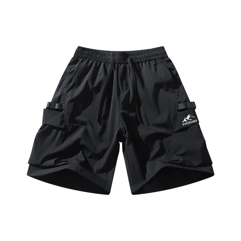 Yiwen Cargo Shorts Unisex-0