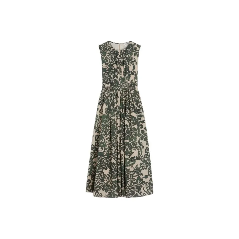 MaxMara Sleeveless Dress Women's Green-0
