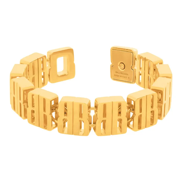 Balenciaga Zinc Alloy, Brass Bracelets Women's Gold-1