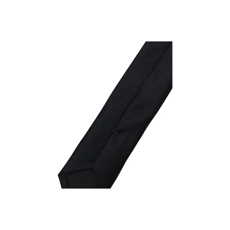 Yohji Yamamoto Silk Ties Men's Black-2