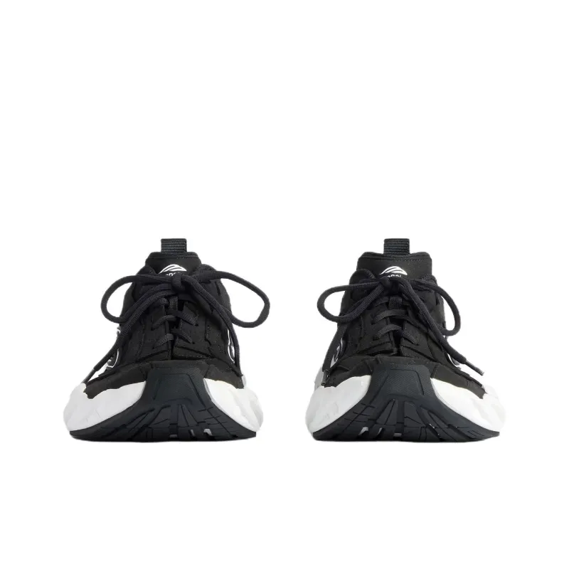 Balenciaga Monday Low Top Chunky Sneakers Men's Black-3