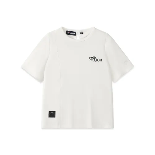 FILA FUSION FILA FUSION X Regular T Shirt Women's Cloud White