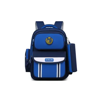 EDISON Repellent Oxford Cloth Backpack Student Backpack Kids' Royal Blue/Sky Blue/Pink/Purple