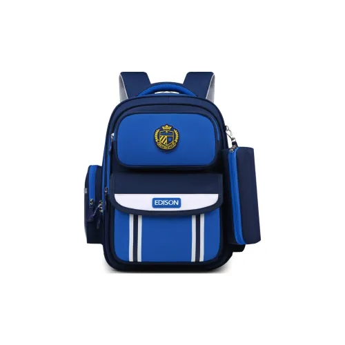 EDISON Repellent Oxford Cloth Backpack Student Backpack Kids' Royal Blue/Sky Blue/Pink/Purple