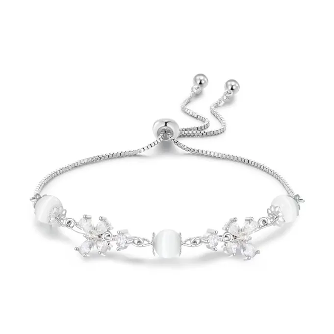 TRUE ME Glass Cat Eye Bracelets Women's-0