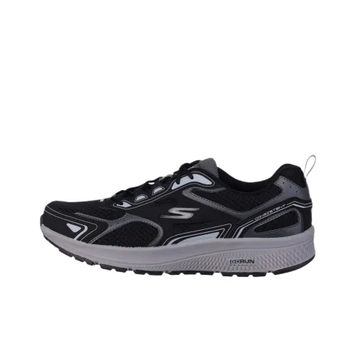 Skechers Go Run Consistent Low Top Casual Shoes Men's Black