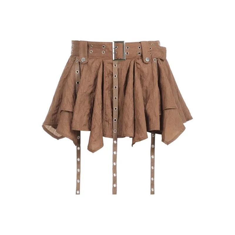 Gentle Welcome Casual Short Skirts Women's-3