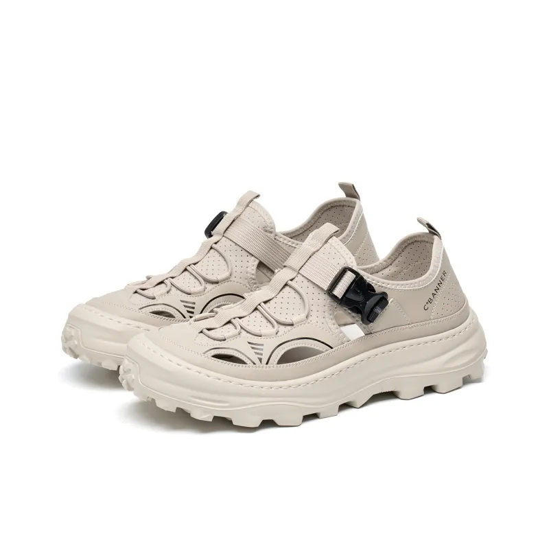 C°BANNER River Trekking Shoes Men's Ecru-1