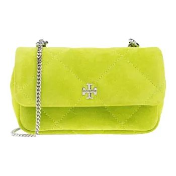 TORY BURCH Kira Nappa Leather Shoulder Bag Mini Women's Bitter Lemon