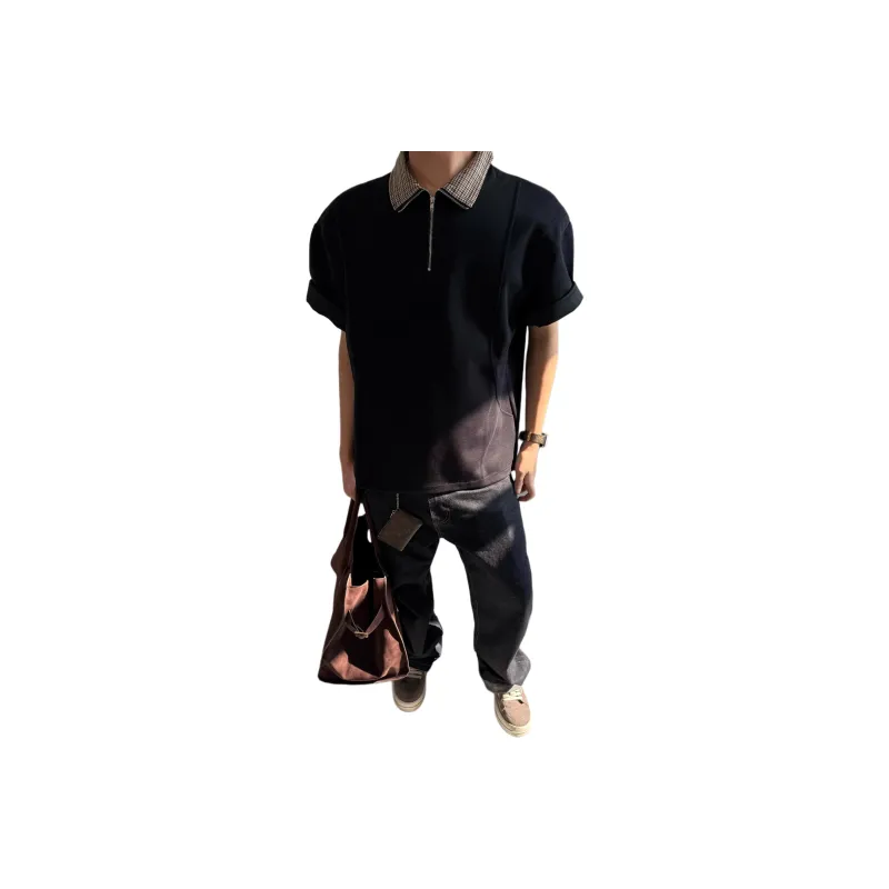 CORNILOT Polo Shirts Unisex Black-0