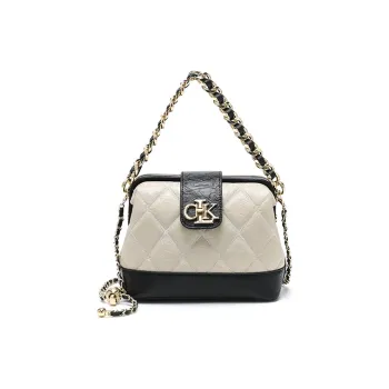 BETTINA VIVIAN PU Handbag Women's Cream Black
