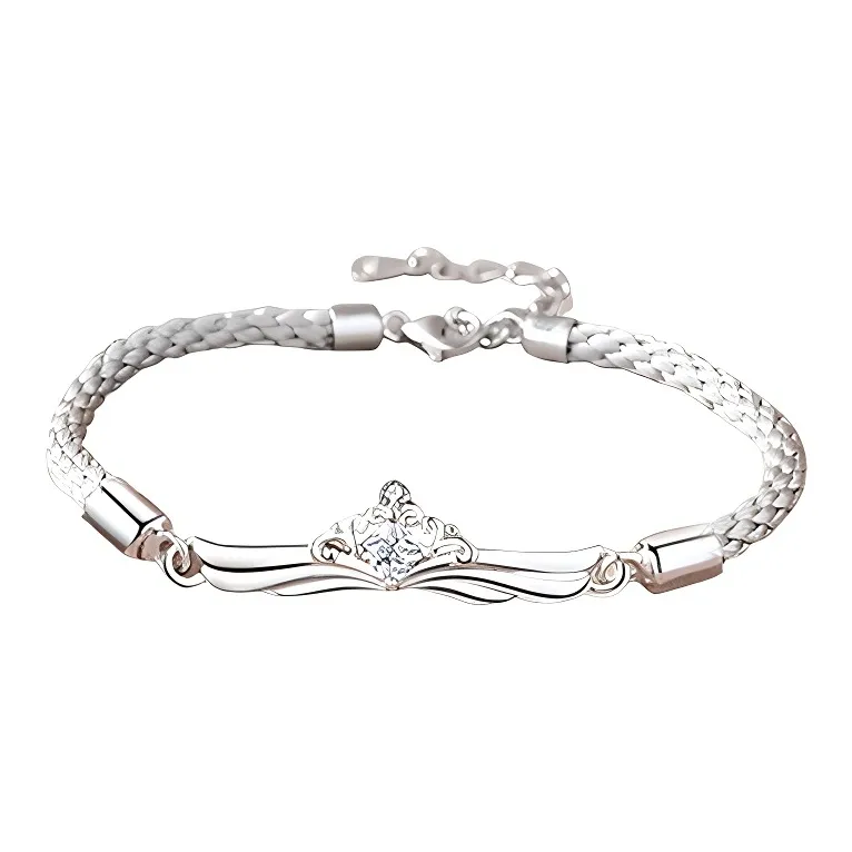 CHAOHONGJI 925 Sterling Silver Bracelets Unisex-13