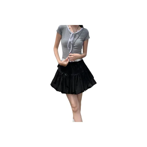 Wen Shan Casual Short Skirts Women's