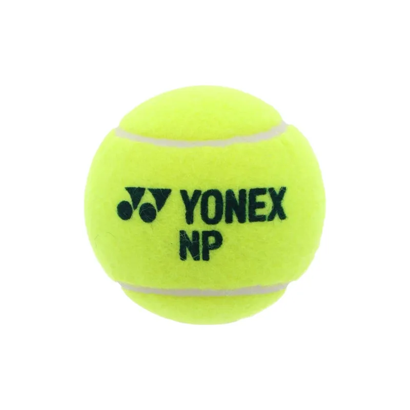 YONEX Tennis Balls Rubber, Wool Training Ball Yellow-1