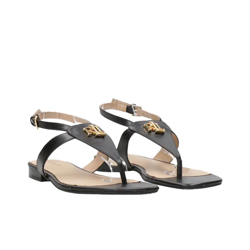 LAUREN RALPH LAUREN One Strap Sandals Women's Black-1