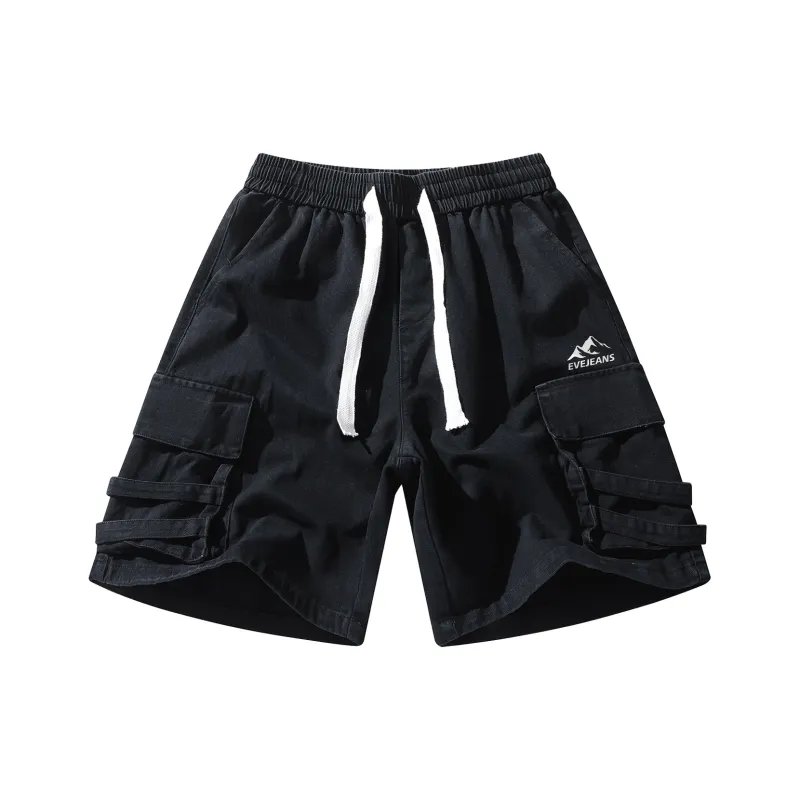 Yiwen Cargo Shorts Unisex-0