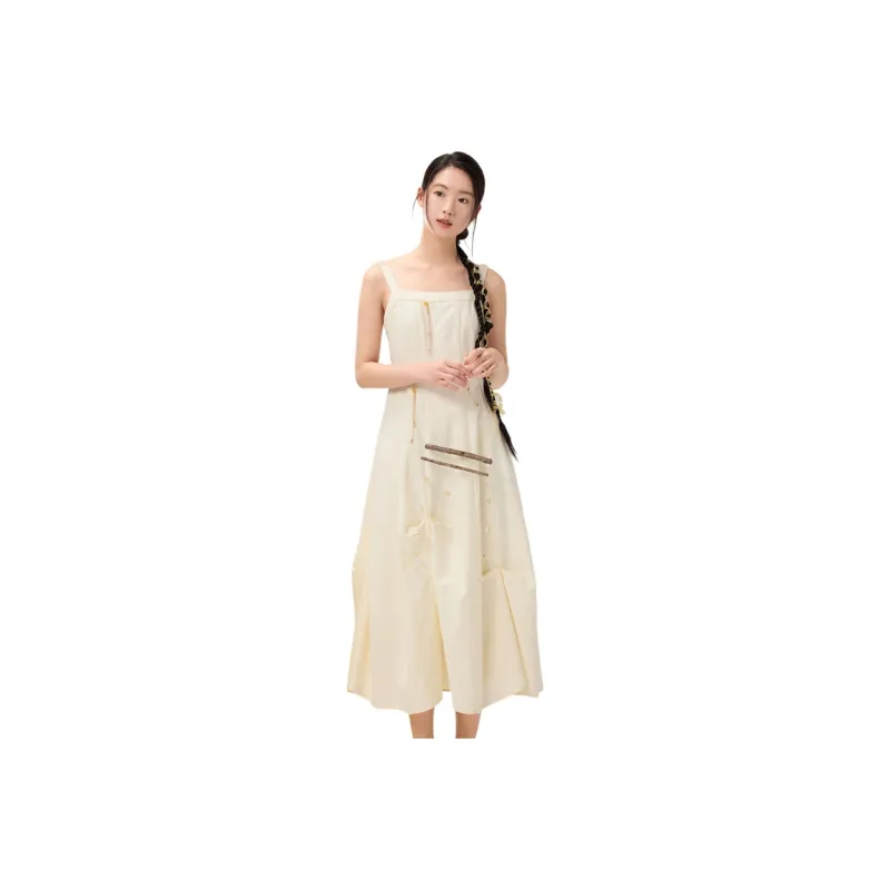 ZIHAN Slip Dresses Women's-0